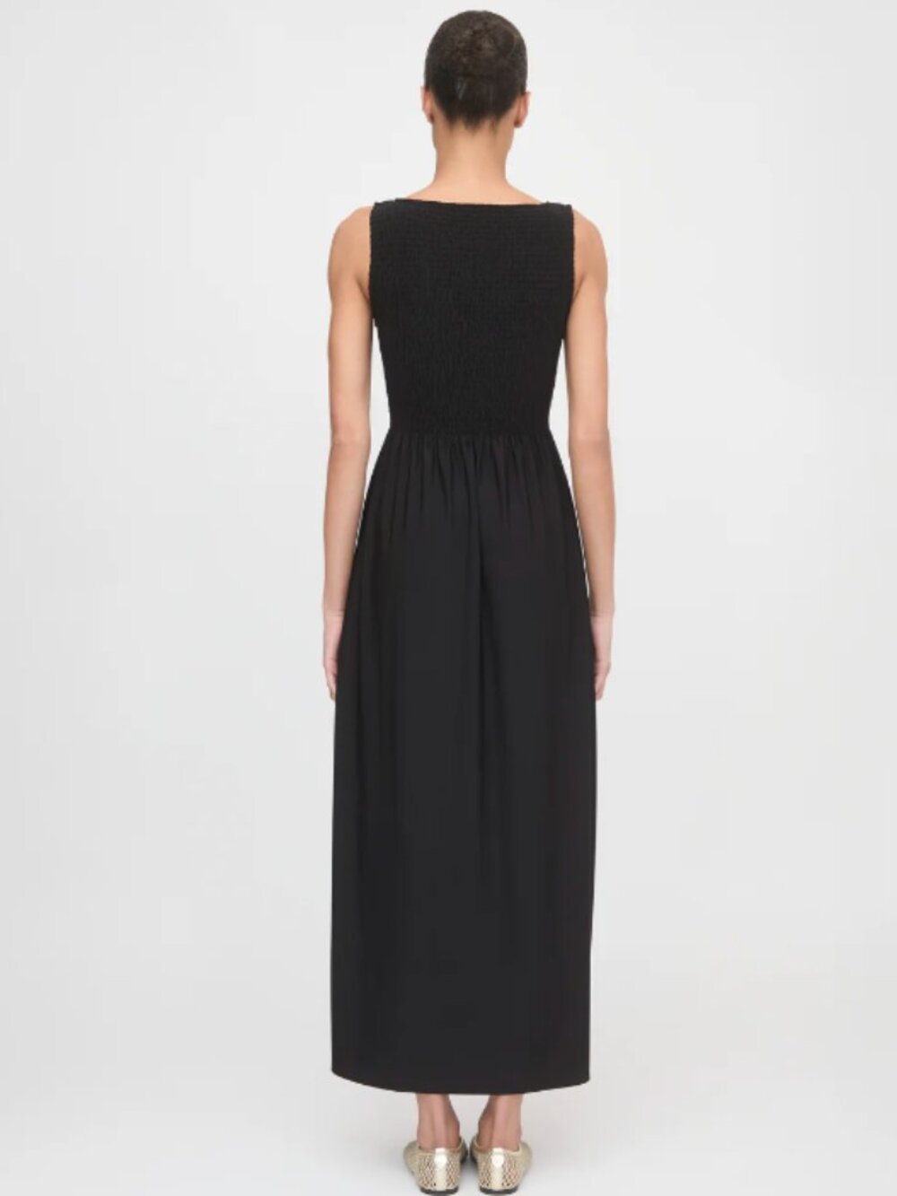Hill House: The Cosima Nap Dress in Black Jersey - Picture 10 of 10